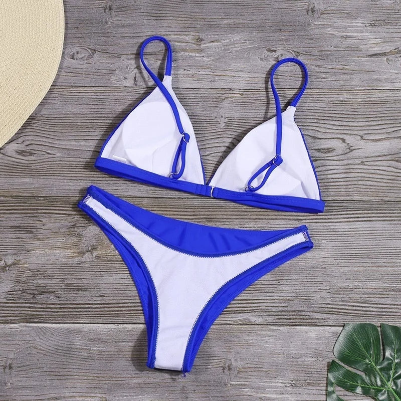 Sexy Triangle Bikini Set - summababe