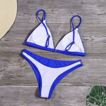 Sexy Triangle Bikini Set - summababe