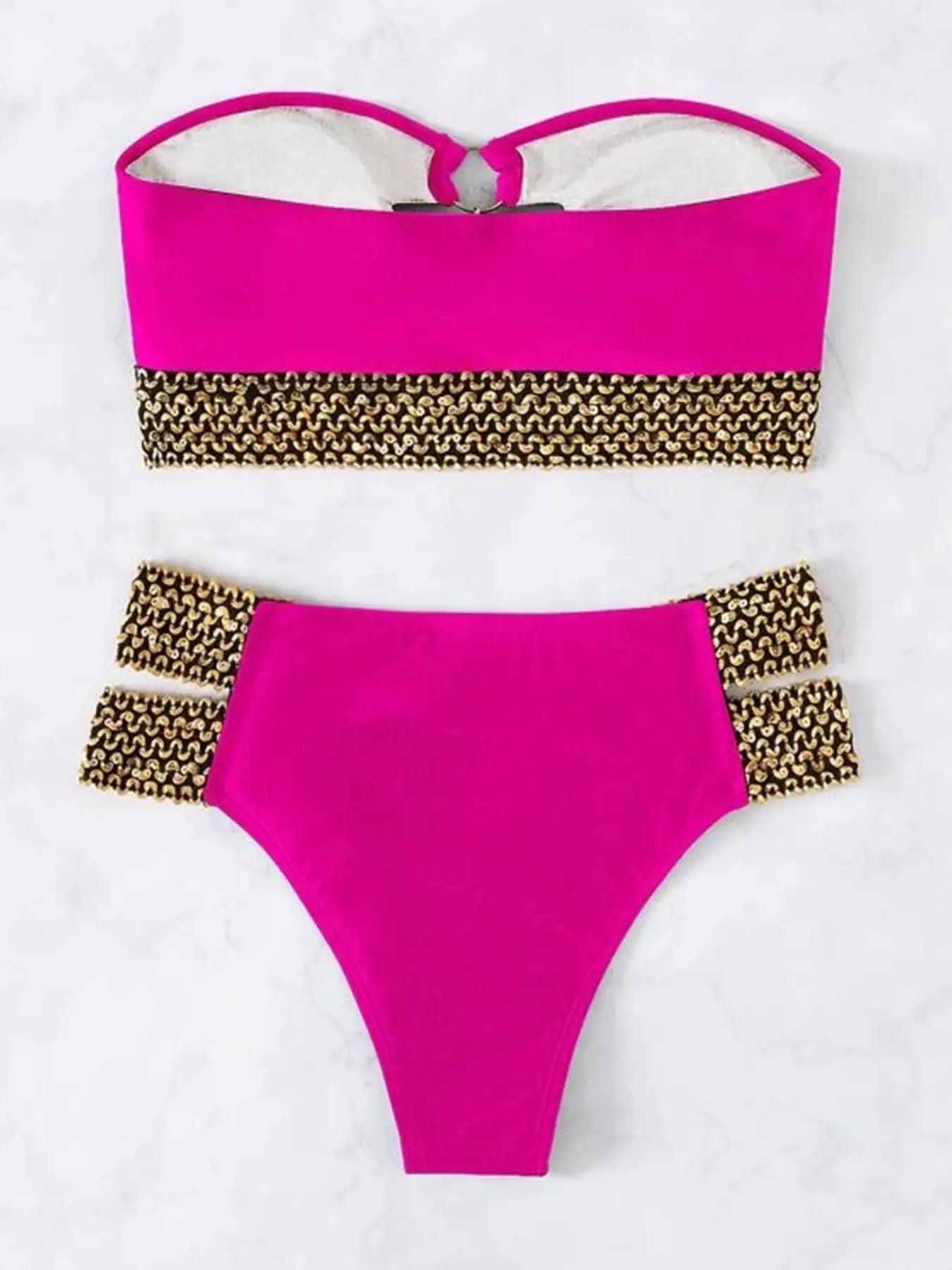 Sexy Strapless Bikini Bandeau Swimwear - summababe