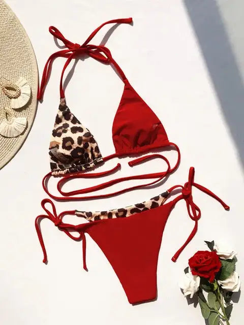 Leopard Bikini - summababe