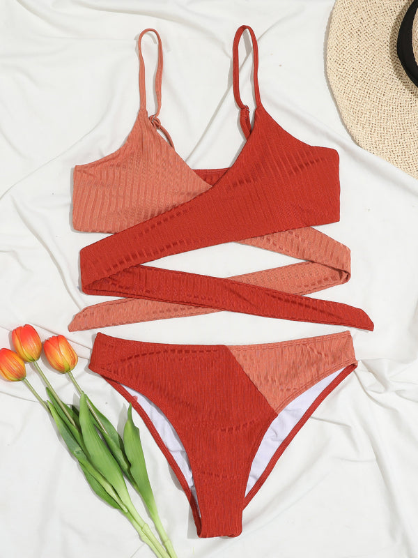 Must-Have Two-Tone Bikini – Available in Multiple Colors! - summababe