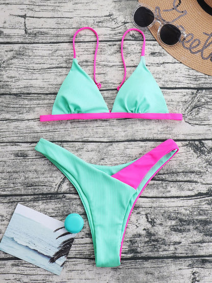 Make Waves: The Mint & Magenta Bikini That Even Rome Would Envy! - summababe