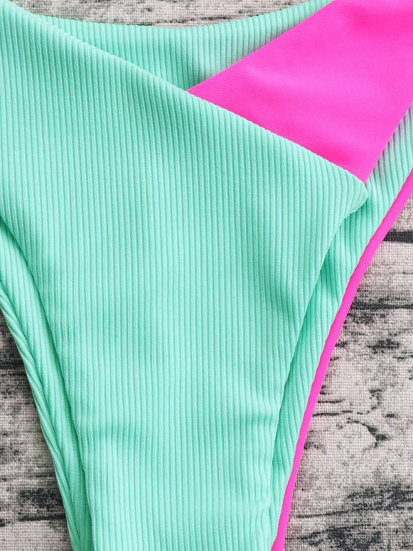 Make Waves: The Mint & Magenta Bikini That Even Rome Would Envy! - summababe