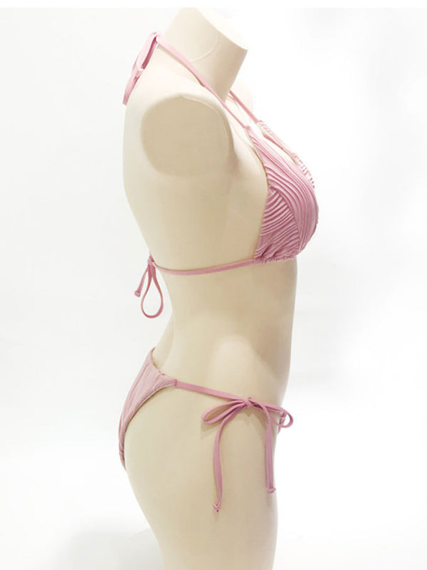 Exclusive Elegance: Pleated  Bikini - summababe