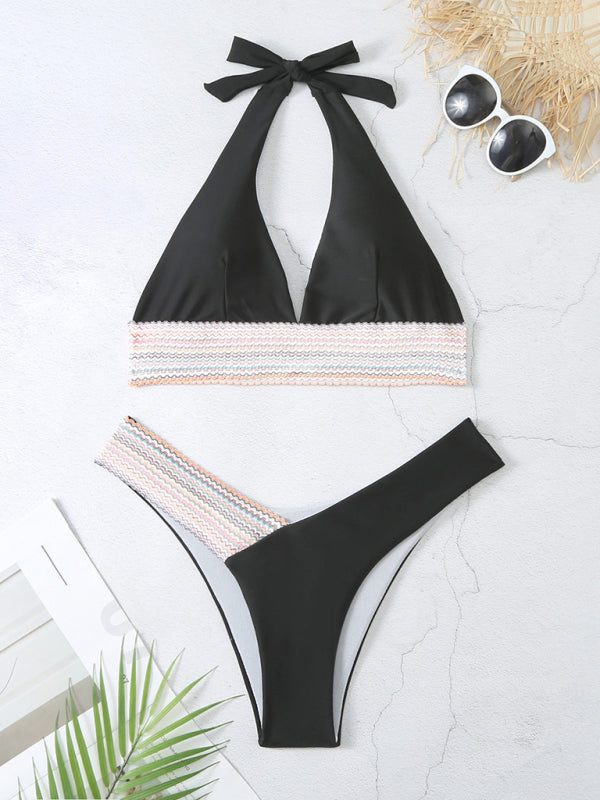 "Vibrant & Playful, Zig-Zag Bikini Perfection Bikini - summababe