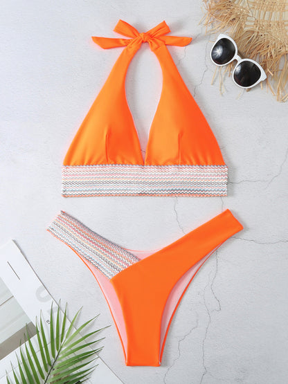 "Vibrant & Playful, Zig-Zag Bikini Perfection Bikini - summababe