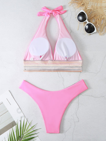 "Vibrant & Playful, Zig-Zag Bikini Perfection Bikini - summababe