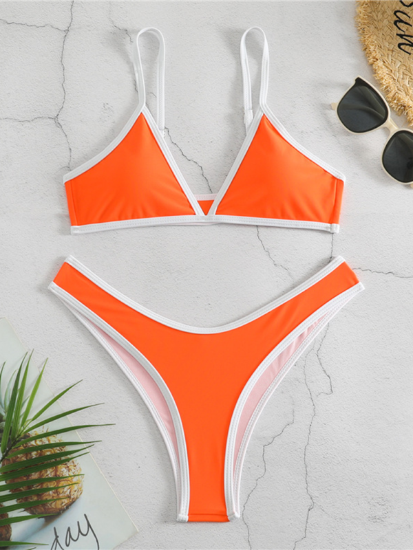 Hurry! This Hot Two-Tone Bikini is Selling Fast – Available in Multiple Colors - summababe