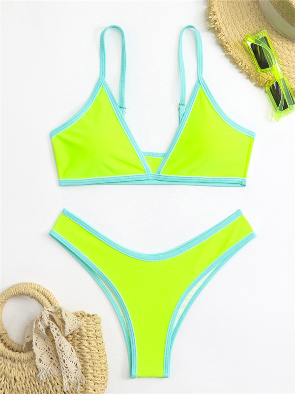 Hurry! This Hot Two-Tone Bikini is Selling Fast – Available in Multiple Colors - summababe