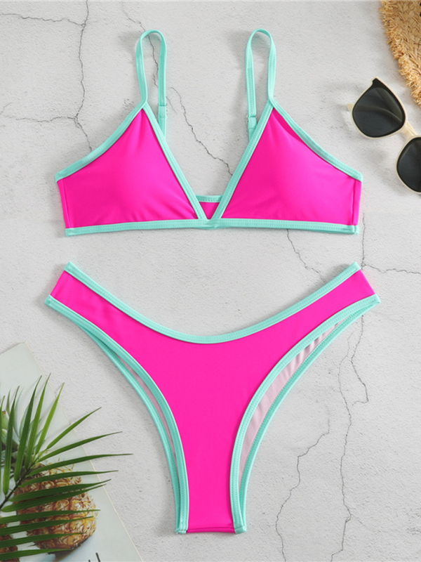 Hurry! This Hot Two-Tone Bikini is Selling Fast – Available in Multiple Colors - summababe