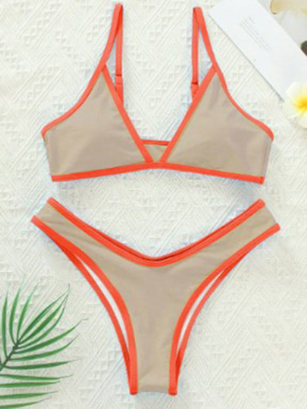 Hurry! This Hot Two-Tone Bikini is Selling Fast – Available in Multiple Colors - summababe