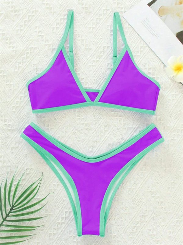 Hurry! This Hot Two-Tone Bikini is Selling Fast – Available in Multiple Colors - summababe