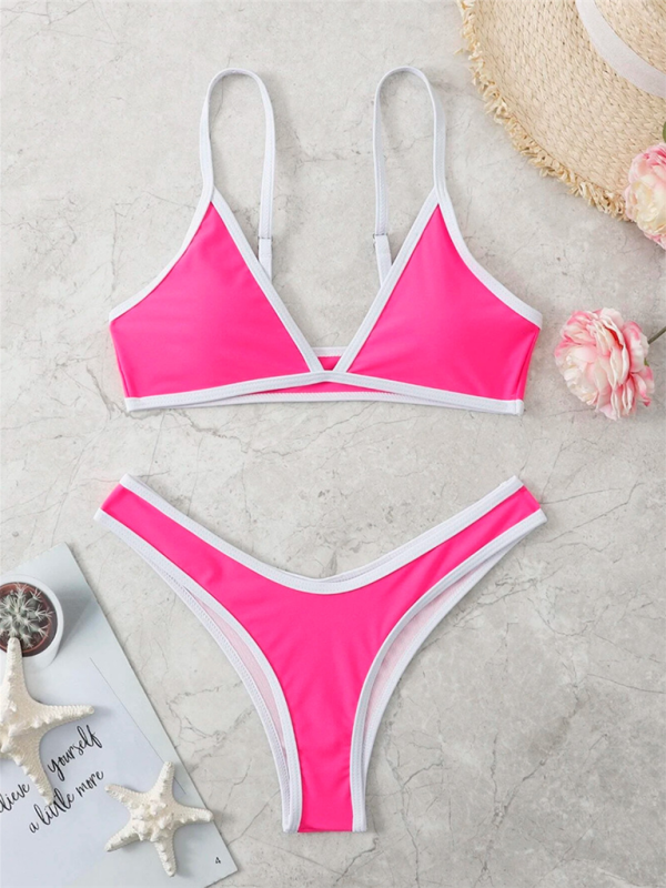 Hurry! This Hot Two-Tone Bikini is Selling Fast – Available in Multiple Colors - summababe