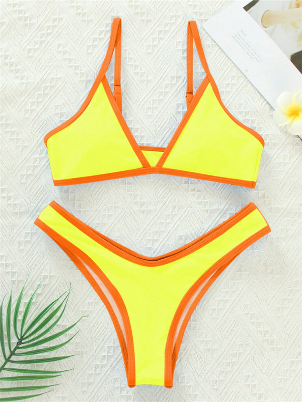 Hurry! This Hot Two-Tone Bikini is Selling Fast – Available in Multiple Colors - summababe