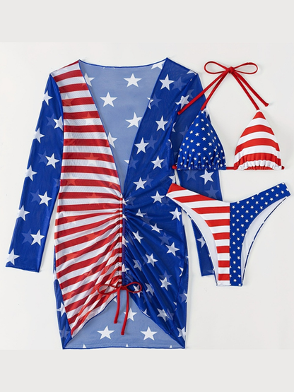 Own the Moment – Get Your Stars & Stripes bikini Set NOW Before It's Gone! - summababe