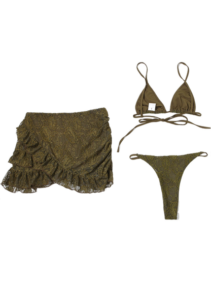 Clearance Steal: Sultry Lace Bikini Set - summababe