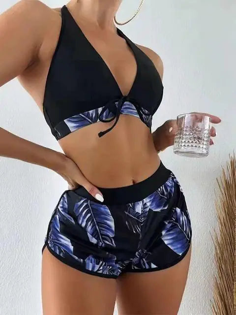 High Waist Bikini Set Swimwear - summababe